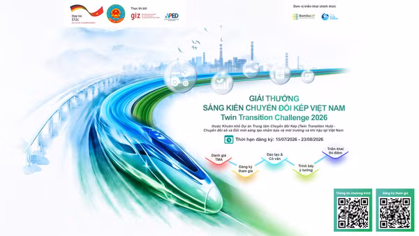 Giải thưởng Sáng kiến Chuyển đổi kép Việt Nam 2026 không chỉ nhằm tìm kiếm ý tưởng mà còn đồng hành để biến sáng kiến thành giải pháp thực tế và chia sẻ những mô hình hiệu quả.
