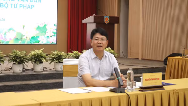 Thứ trưởng Tư pháp Nguyễn Thanh Tịnh. (Ảnh: BTP)