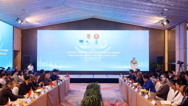 Quang cảnh diễn đàn. (Ảnh: PHẠM KIÊN)