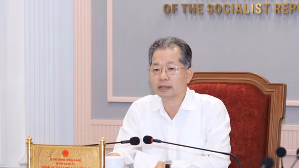 Chánh án Tòa án nhân dân tối cao Nguyễn Văn Quảng. (Ảnh: MĐ)