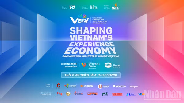 Vietnam Event & Exhibition Week 2026 - Tuần lễ tổ chức sự kiện và triển lãm Việt Nam 2026 (VEEW 2026) chính thức diễn ra từ 17-19/10 tại Trung tâm Hội chợ triển lãm Việt Nam (VEC), Đông Anh, Hà Nội.