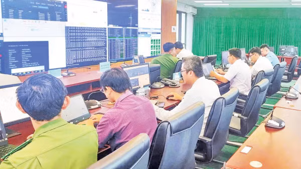 Lực lượng phòng thủ Diễn tập an toàn an ninh mạng tỉnh Vĩnh Long.
