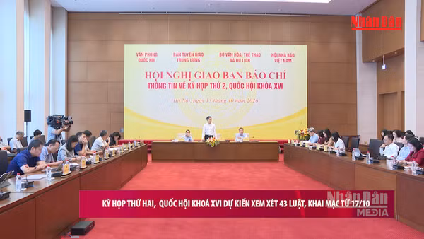 [Video] Kỳ họp thứ Hai, Quốc hội khóa XVI dự kiến xem xét 43 dự án luật, khai mạc từ 17/10