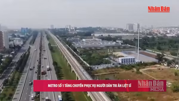 [Video] Metro số 1 tăng chuyến phục vụ người dân tri ân liệt sĩ