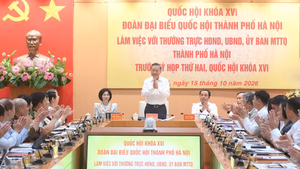 Tổng Bí thư, Chủ tịch nước Tô Lâm dự cuộc làm việc chuẩn bị cho Kỳ họp thứ 2, Quốc hội khóa XVI. (Ảnh: ĐĂNG KHOA)
