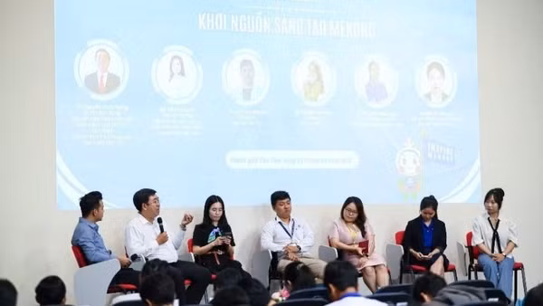 Tọa đàm “Khơi nguồn sáng tạo Mekong”. (Ảnh: BTC)