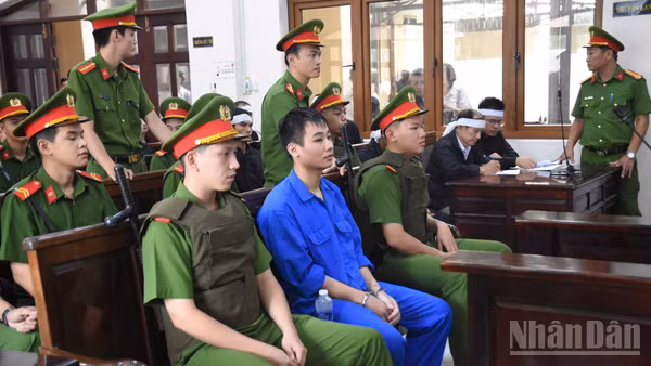 Bị cáo Nguyễn Đức Anh tại phiên tòa.