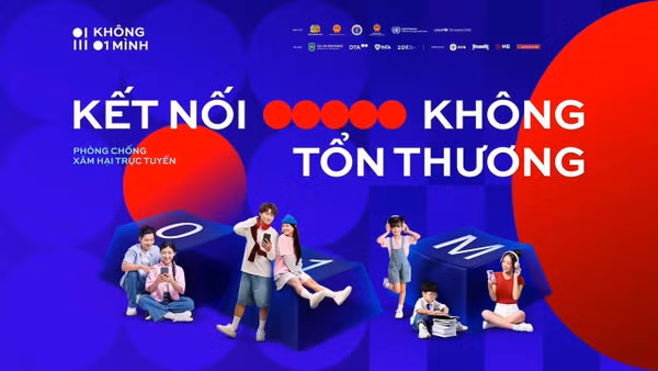 Chiến dịch “Không một mình 2026”: Kết nối không tổn thương được triển khai trên toàn quốc từ ngày 10/10 đến 10/12. (Ảnh: Ban tổ chức cung cấp)