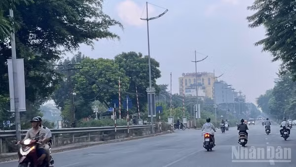 Khu vực Hà Nội sáng sớm có nơi có sương mù, ngày nắng. (Ảnh: minh họa: Đ.T)