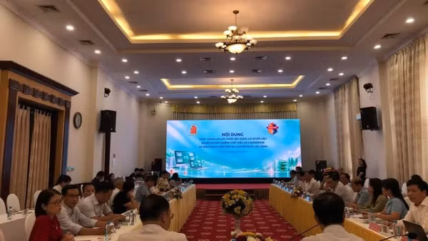 Hội thảo nâng cao năng lực, hoàn thiện chính sách chăm sóc, hỗ trợ nạn nhân chất độc da cam/dioxin và người khuyết tật. (Ảnh: ANH THƠ)