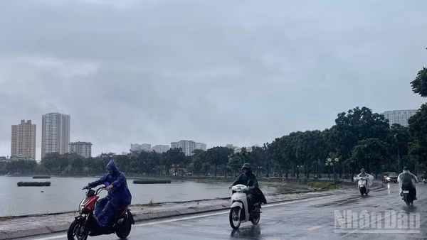 Khu vực Hà Nội nhiều mây, có mưa to đến rất to. (Ảnh minh họa: Đ.T)