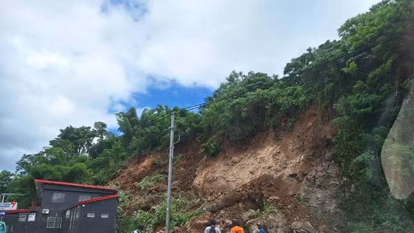 Ảnh tư liệu một trận động đất mạnh xảy ra ở Port Vila, Vanuatu. (Ảnh: Tân Hoa xã)