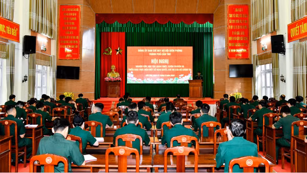 Quang cảnh hội nghị. (Ảnh: VĂN LONG)