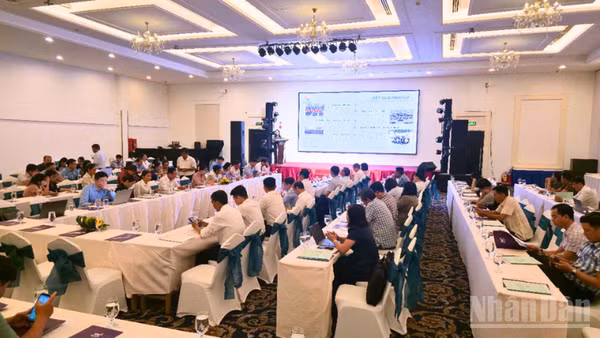 Quang cảnh tập huấn. (Ảnh: VĂN ÚT)