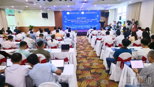 Quang cảnh hội thảo. (Ảnh: VĂN ÚT)