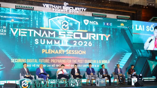 Vietnam Security Summit 2026 diễn ra với chủ đề “Bảo vệ tương lai số trong thế giới hậu lượng tử & AI”.