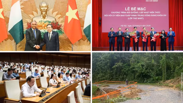 Tin nổi bật ngày 23/8: Chủ tịch Quốc hội Trần Thanh Mẫn hội đàm với Chủ tịch Quốc hội Bờ Biển Ngà Patrick Achi; Bế mạc Chương trình bồi dưỡng, cập nhật kiến thức đối với Ủy viên Trung ương Đảng khóa XIV