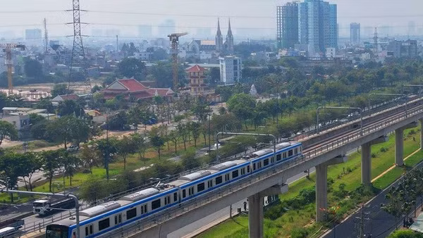 Đoàn tàu Metro số 1.