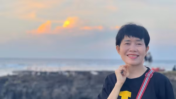 Tác giả Hoàng Thụy Anh.