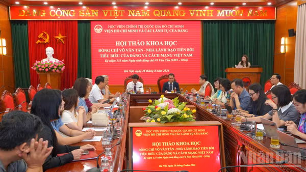 Quang cảnh hội thảo. (Ảnh: HẢI ĐĂNG)