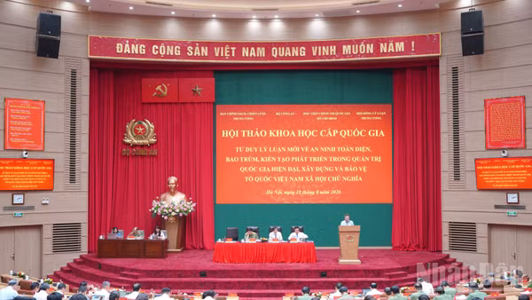 Quang cảnh hội thảo. (Ảnh: HẢI ĐĂNG)