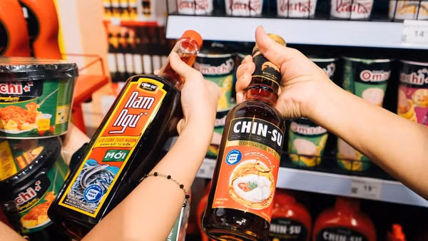Nước mắm Nam Ngư CHINSU phục vụ nhiều phân khúc khách hàng. (Ảnh: Masan)