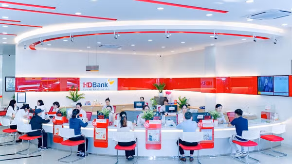 Phòng giao dịch HDbank. (Nguồn: HDBank)