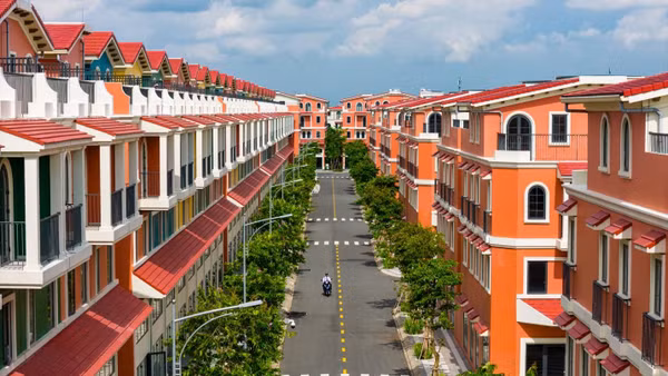 Khu đô thị T&T Homes Elite Rivera do T&T Homes phát triển tại Vĩnh Long. (Ảnh: T&T Group)