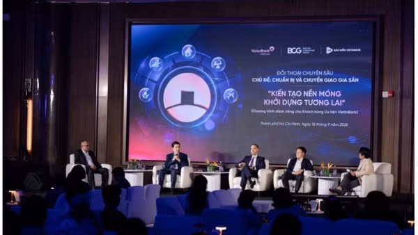Toàn cảnh Tọa đàm “Kiến tạo nền móng - Khởi dựng tương lai” dành cho khách hàng ưu tiên VietinBank. (Nguồn: VietinBank)