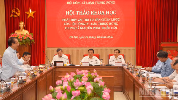 Quang cảnh hội thảo khoa học. (Ảnh: HẢI ĐĂNG)