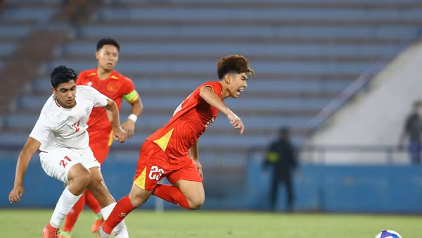 U20 Việt Nam không giành nổi bất kỳ chiến thắng nào trên sân Việt Trì. Ảnh: VFF