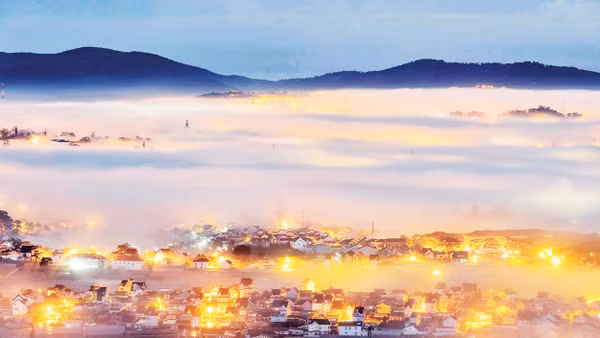 Đà Lạt, một điểm đến hấp dẫn của Tây Nguyên. Ảnh: Đặng Văn An