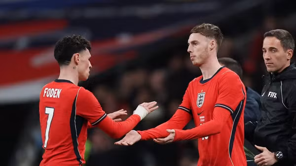 Phil Foden và Cole Palmer là hai ngôi sao người Anh sẽ vắng mặt ở World Cup 2026.