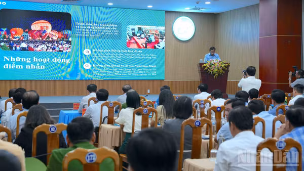 Quang cảnh tại hội nghị ngày 4/9. (Ảnh: HỮU TÙNG)