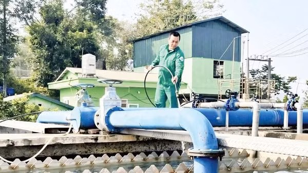 Hệ thống xử lý, cung cấp nước sạch tại Công ty TNHH Một thành viên Cấp nước Cao Bằng.