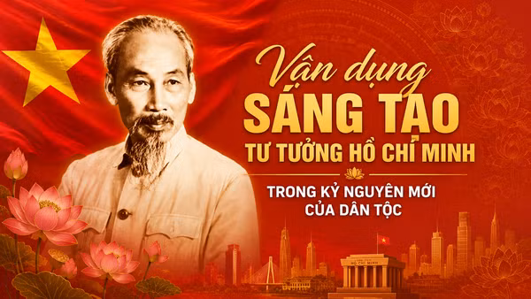 Chủ tịch Hồ Chí Minh vĩ đại sống mãi trong sự nghiệp của chúng ta!