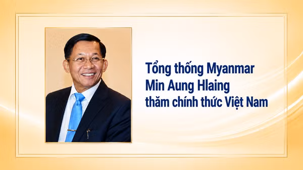 Tổng thống Myanmar Min Aung Hlaing. (Ảnh: Bộ Ngoại giao Việt Nam cung cấp)