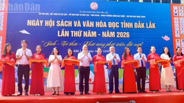 Sở Văn hóa, Thể thao và Du lịch phối hợp với các ngành liên quan tổ chức Ngày hội Sách và văn hóa đọc tỉnh Đắk Lắk lần thứ 5 năm 2026.