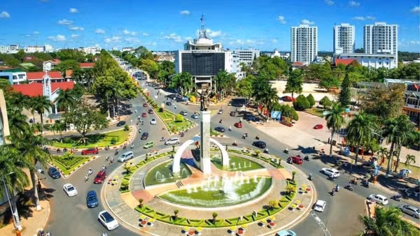 Theo quy hoạch, Buôn Ma Thuột là đô thị hạt nhân của tiểu vùng Tây Nguyên. (Ảnh: CTV)