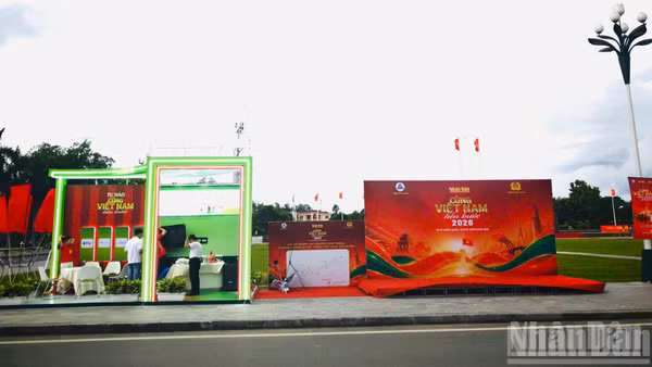 Quảng trường 19/8 Lào Cai chiều ngày 29/8.