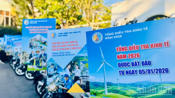 Tổng điều tra kinh tế là một trong ba cuộc Tổng điều tra thống kê quốc gia có quy mô lớn. (Ảnh: HNV)