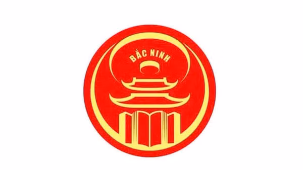 Biểu trưng (logo) tỉnh Bắc Ninh vừa được công nhận. ( Ảnh: Sở Văn hóa, Thể thao và Du lịch).