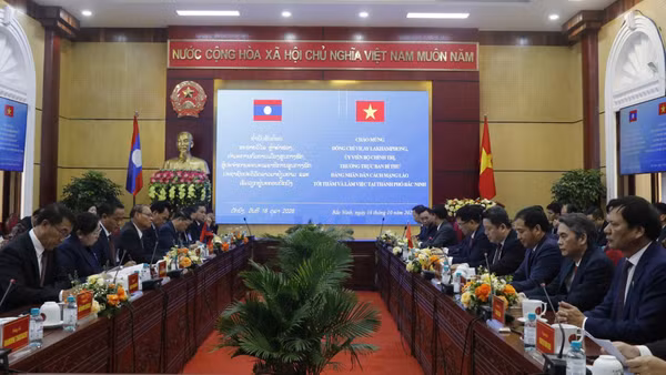 Quang cảnh buổi làm việc. (Ảnh: TT)