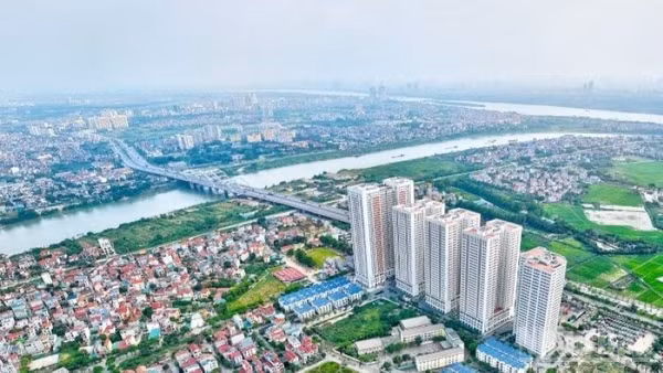 Với lợi thế về quỹ đất, khu vực bắc Hà Nội đang nổi lên như một điểm hấp dẫn đầu tư của thị trường bất động sản. (Ảnh: CTV)