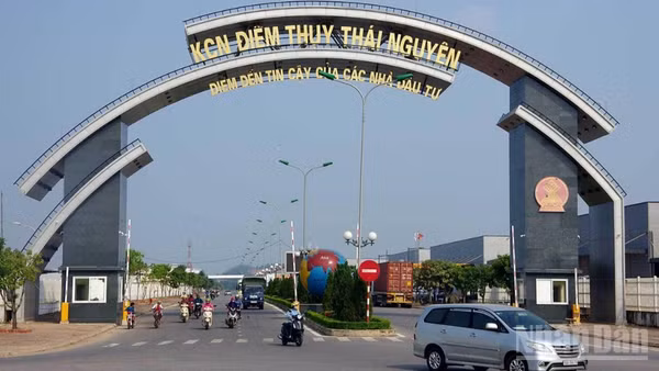 Khu công nghiệp Điềm Thụy, Thái Nguyên. (Ảnh: CTV)