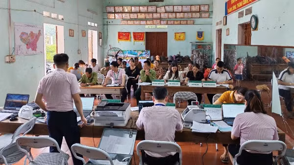 Điểm giao dịch Ngân hàng Chính sách xã hội Thái Nguyên.