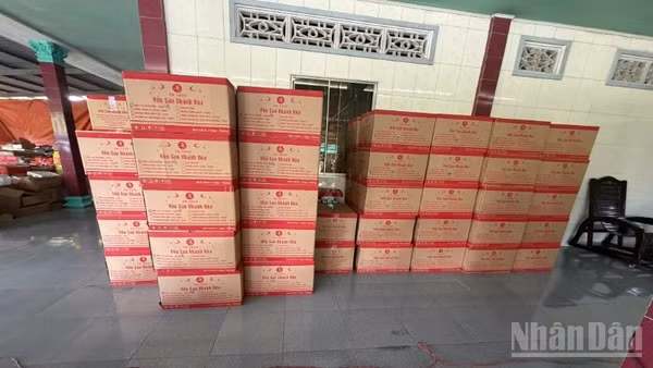 Tang vật bị cơ quan Công an phát hiện và thu giữ để điều tra xử lý. (Ảnh: Công an cung cấp)
