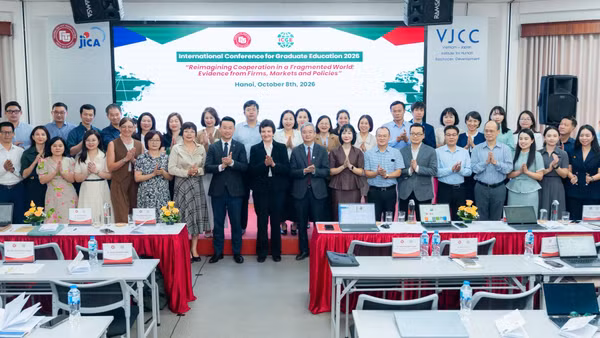Hội thảo quy tụ nhiều học giả, chuyên gia, nhà nghiên cứu và học viên cao học, nghiên cứu sinh trong nước và quốc tế. (Ảnh: FTU)
