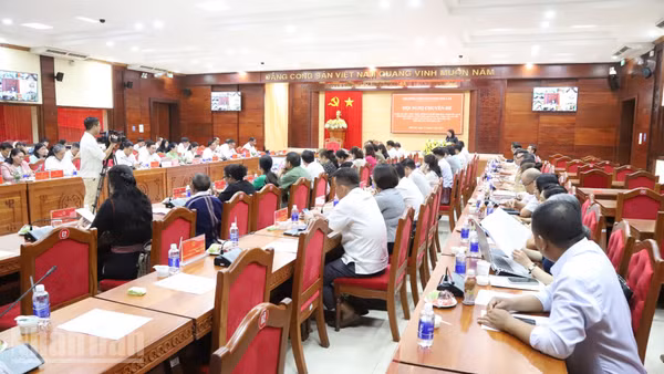 Quang cảnh hội nghị. (Ảnh: CÔNG LÝ)