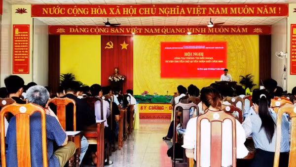 Quang cảnh hội nghị. (Ảnh: NGỌC LÂN)